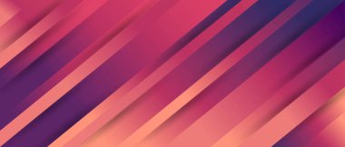 Parlak soyut bir arka plan. Gölgeli üç boyutlu çizgiler. Bir iş afişi tasarımı, poster. İş, tatil, ilaç, teknoloji, iş satışları. Vektör illüstrasyonu