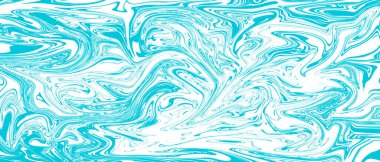 Soyut mavi arkaplan. Sıvı mermer tasarımı. Dökülen boyanın dokusu, soyut sanat, bulanık daireler. Sosyal ağlar ve web siteleri için pankart