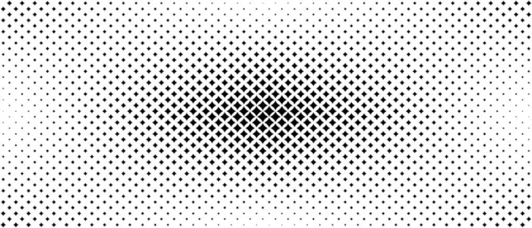 半色调马赛克背景 几何形状的设计 不同尺寸的菱形的纹理 线条上的图案横幅 海报的技术 社交网络 — 图库矢量图片