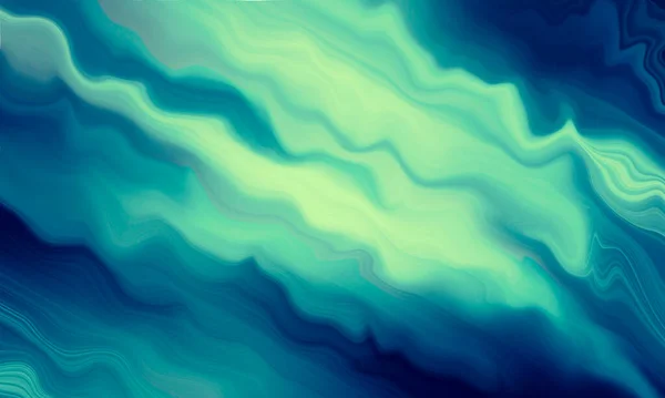 Fond Abstrait Bleu Design Marbre Liquide Texture Peinture Renversée Les — Photo