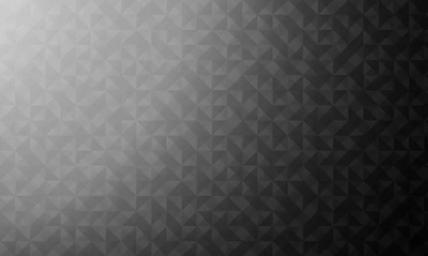 Абстрактный Полутоновый Фон Мозаичный Дизайн Текстура Геометрических Фигур Треугольников Паттерн — стоковый вектор