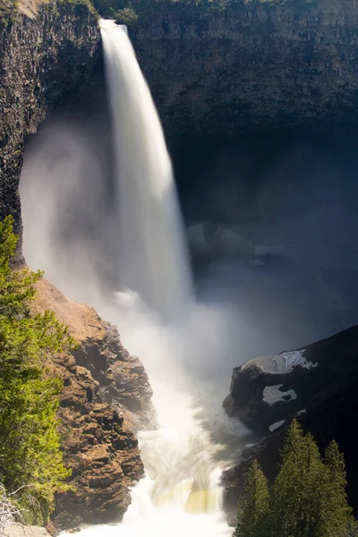 Helmcken Falls Ist Ein 141 Hoher Wasserfall Murtle River Wells — Stockfoto