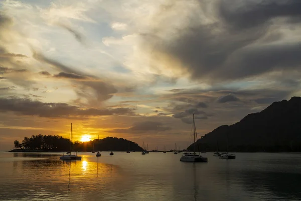 Langkawi Oficjalnie Znany Jako Langkawi Klejnot Kedah Jest Dystryktem Archipelagiem — Zdjęcie stockowe