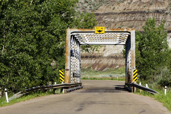 Scenic Six Kilometer Road Rosedale Wayne Drumheller Alberta Canada You — Stock Photo, Image