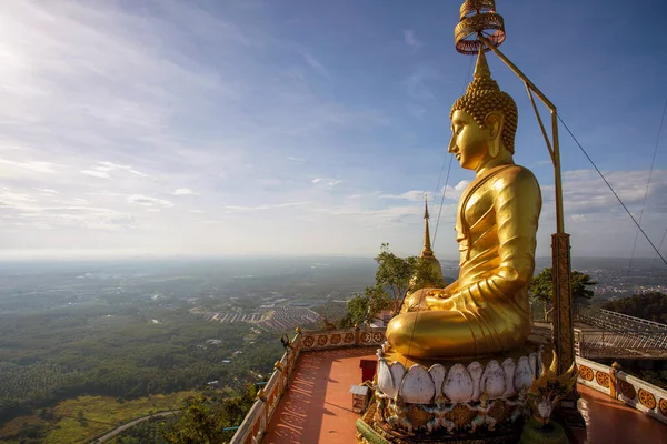 Tigris Barlang Templom Vagy Wat Tham Suea Egy Buddhista Templom — Stock Fotó