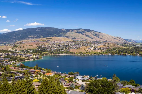 Coldstream Municipio Ubicado Extremo Norte Del Lago Kalamalka Valle Okanagan — Foto de Stock