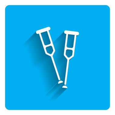 Koltuk değneği simgesi