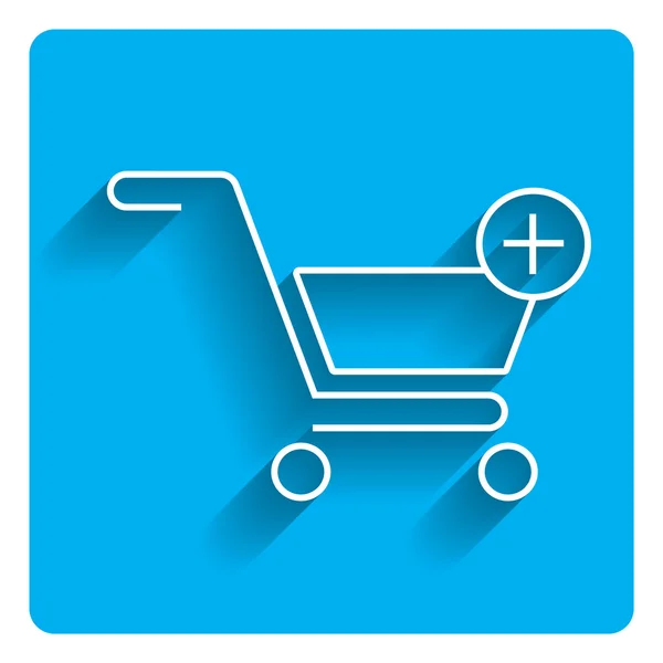 Add to cart icon — Stock Vector