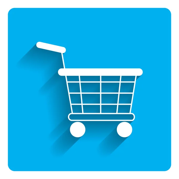 Shopping cart icon — Stock Vector