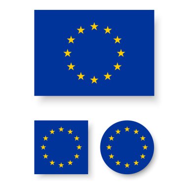 European Union flag clipart