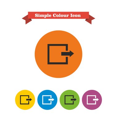 Çıkış günlük işaret