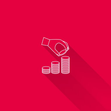 bozuk para yığınları