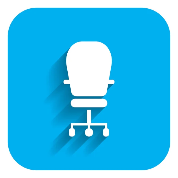 Chaise de bureau — Image vectorielle