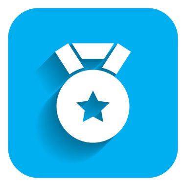 Yıldız işaretiyle madalya