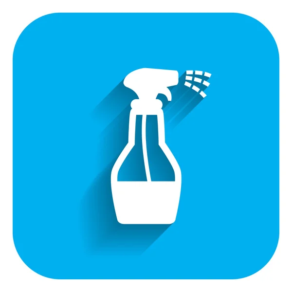 Botella de spray de limpieza — Vector de stock