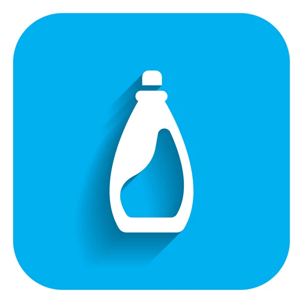Bottiglia detergente per bucato — Vettoriale Stock