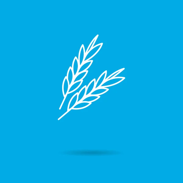 Uši pšenice — Stockový vektor