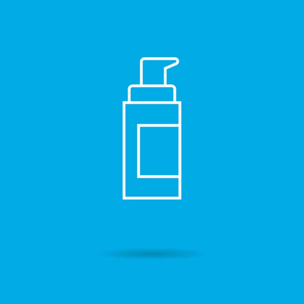 Cosmetics bottle — Stock Vector