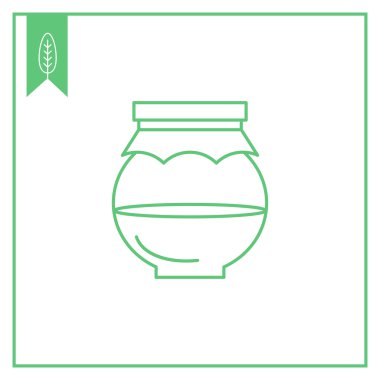 Yarısı dolu kavanoz