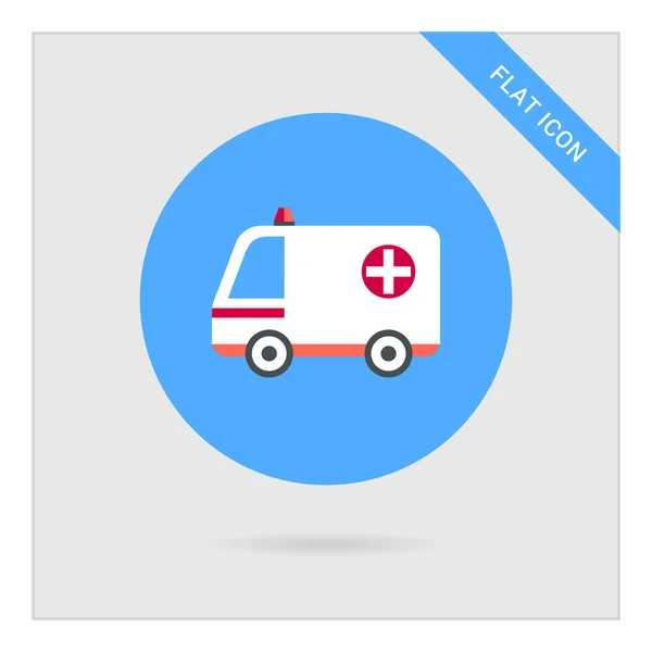Ασθενοφόρο αυτοκίνητο — Διανυσματικό Αρχείο