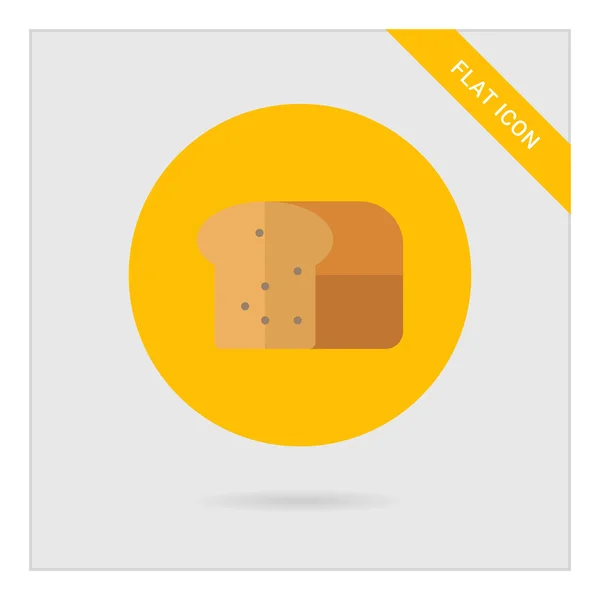 Icona del pane — Vettoriale Stock