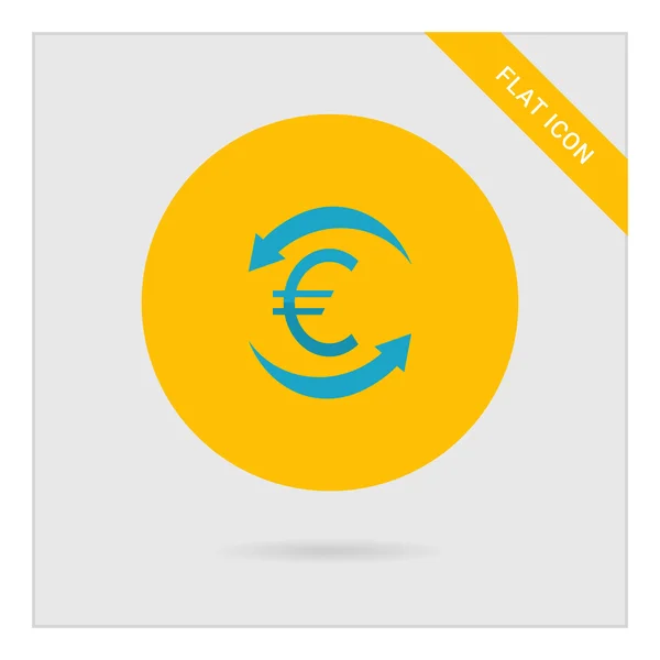 Euro cycle — Stock Vector