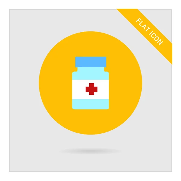 Pill bottle — Stock Vector