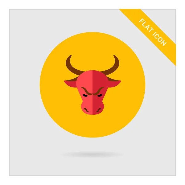 Stock market trend Bull — Stock Vector