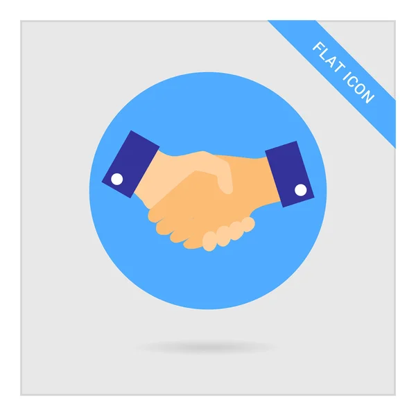 Shaking hands — Stock Vector