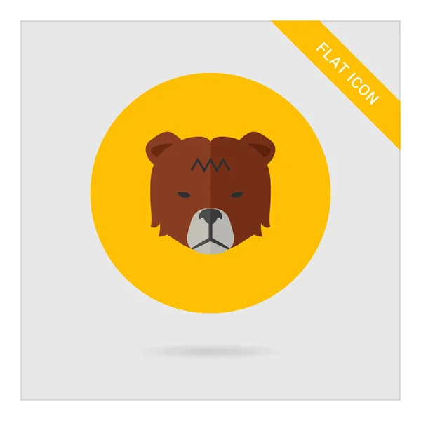 Beurstrend Bear — Stockvector