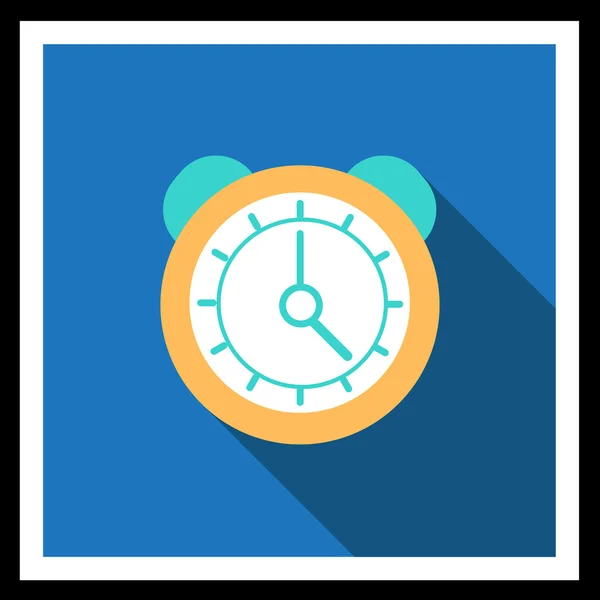 Icono del reloj despertador — Vector de stock