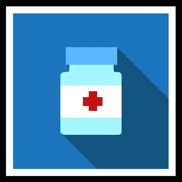 Pill bottle — Stock Vector