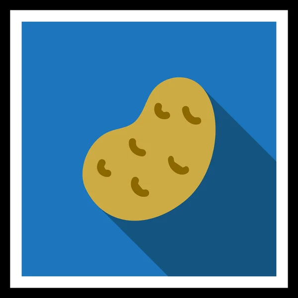 Ikona ziemniaków — Wektor stockowy