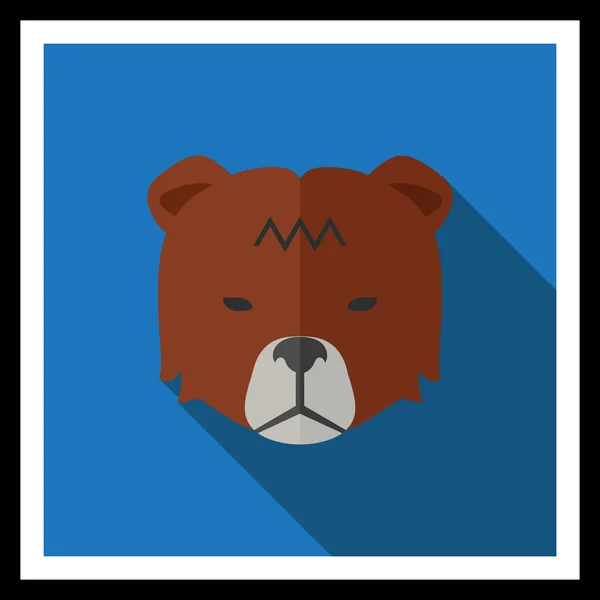 Giełdzie trendu niedźwiedź — Wektor stockowy