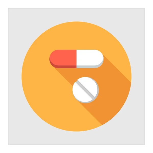 Capsule and pill — Stock Vector