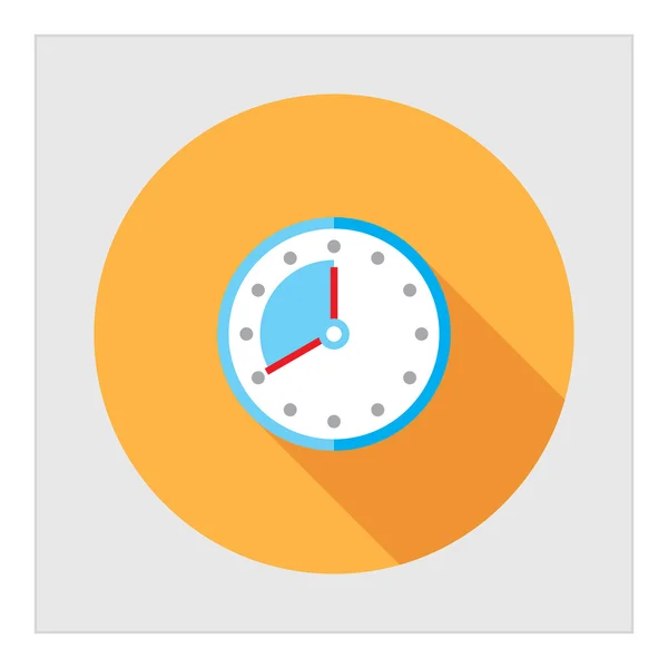 Icono del reloj — Vector de stock