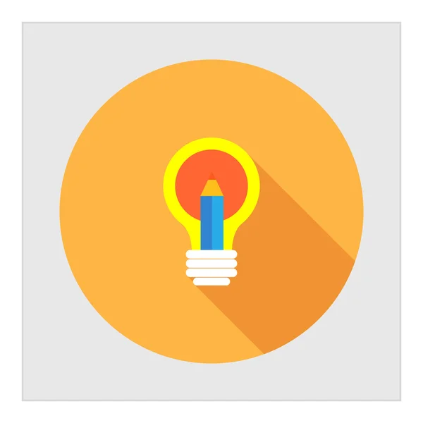 Icono de idea creativa — Vector de stock