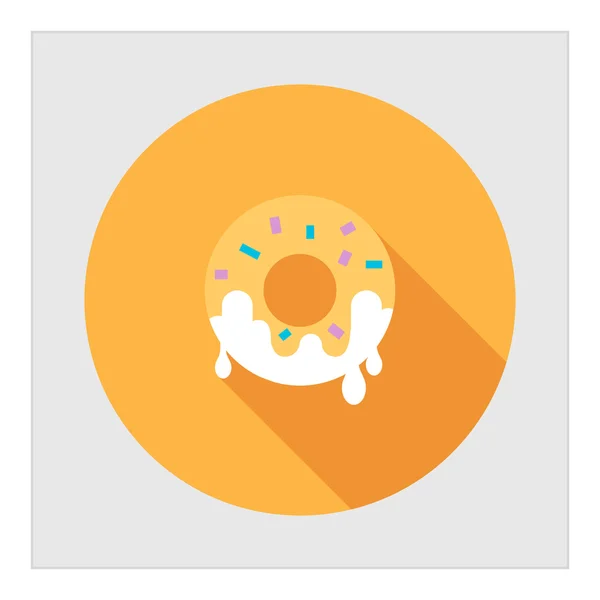 Donut-Ikone — Stockvektor