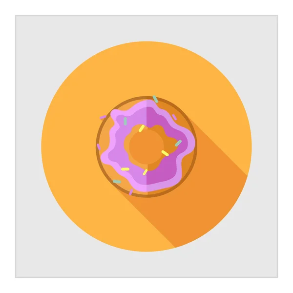 Donut. — Vetor de Stock