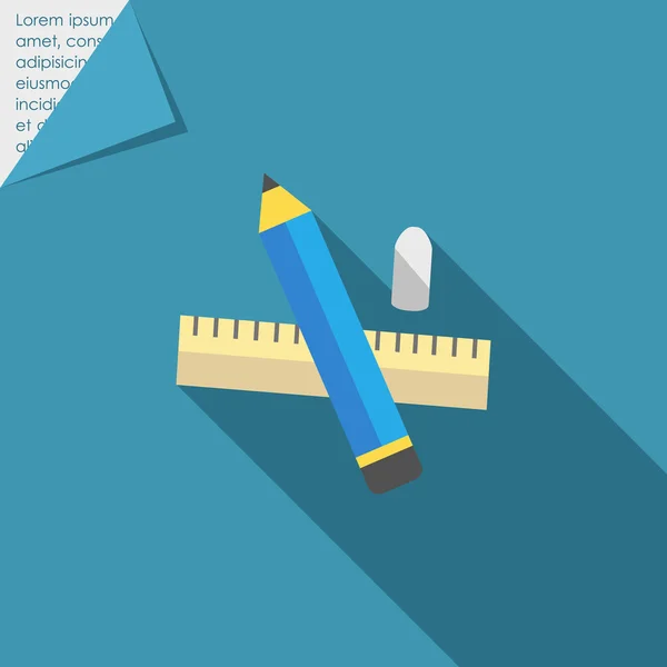 Stationaire pictogram — Stockvector