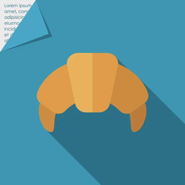 Croissant — Stockvector