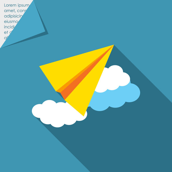 Paper plane icon