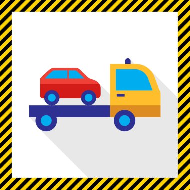 Tow truck clipart