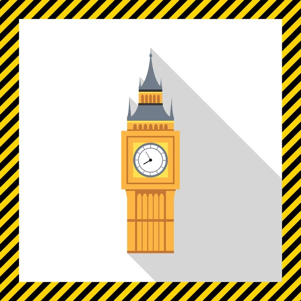 Big Ben icono — Archivo Imágenes Vectoriales