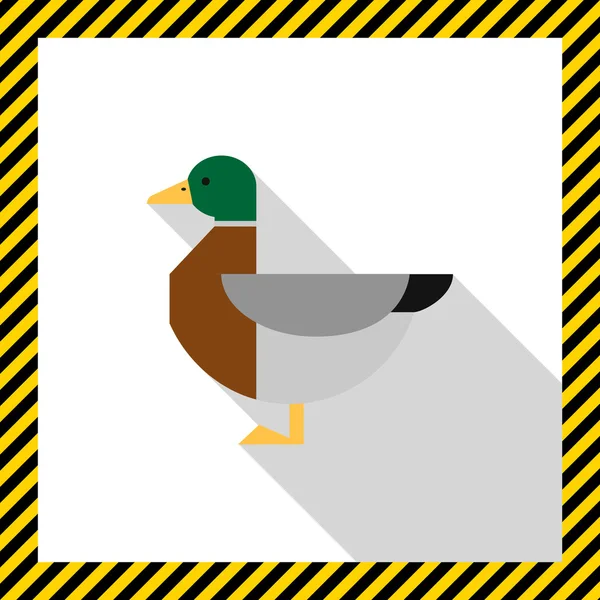 Duck icon — Stock Vector