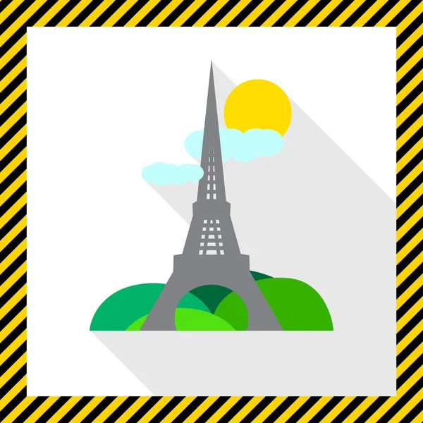 Torre Eiffel — Vector de stock