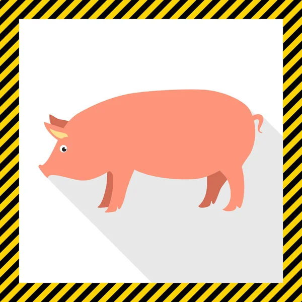 Pig icon — Stock Vector