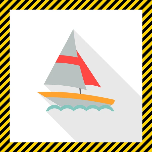 Sailing ship icon — Stock Vector