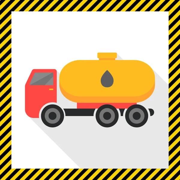 Tanker truck — Stock Vector