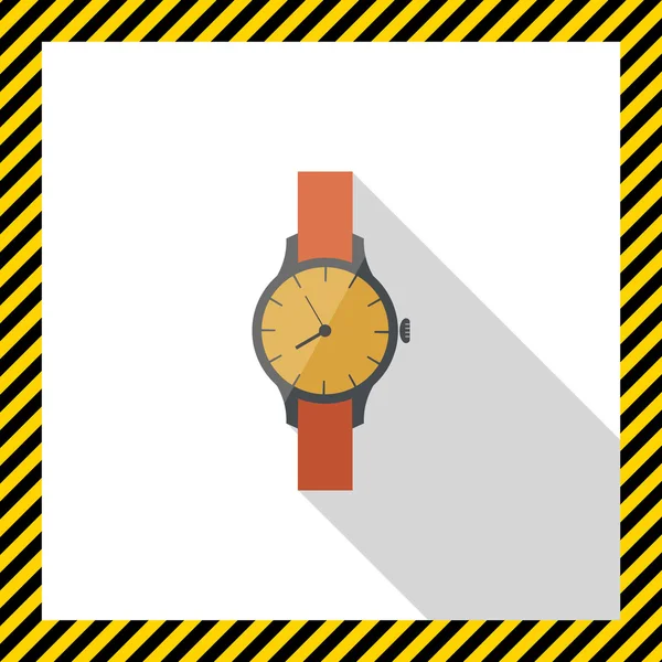 Reloj de pulsera — Vector de stock